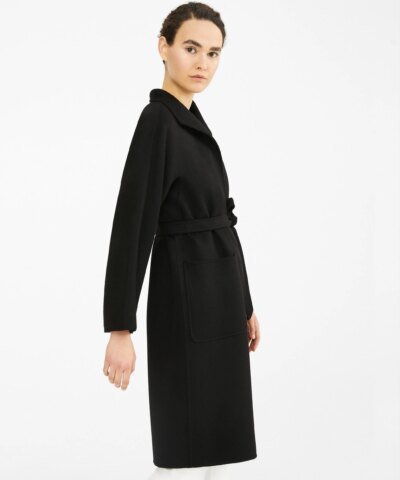 Max Mara Cashmere Coat, Black