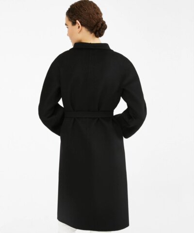 Max Mara Cashmere Coat, Black
