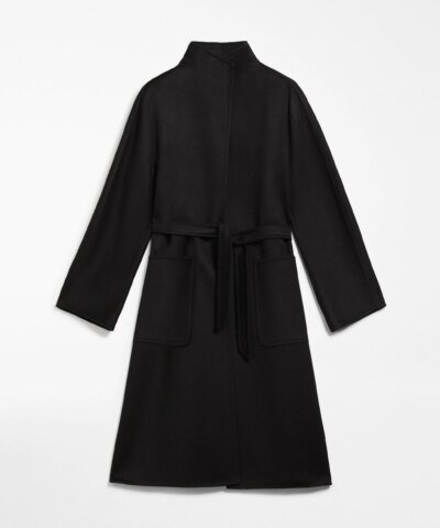 Max Mara Cashmere Coat, Black