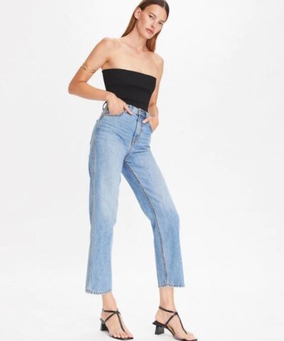 Tory Burch High-Rise Straight Jean