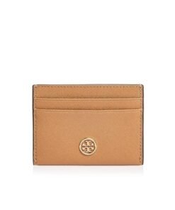 Tory Burch Robinson Leather Card Case