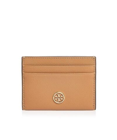 Tory Burch Robinson Leather Card Case