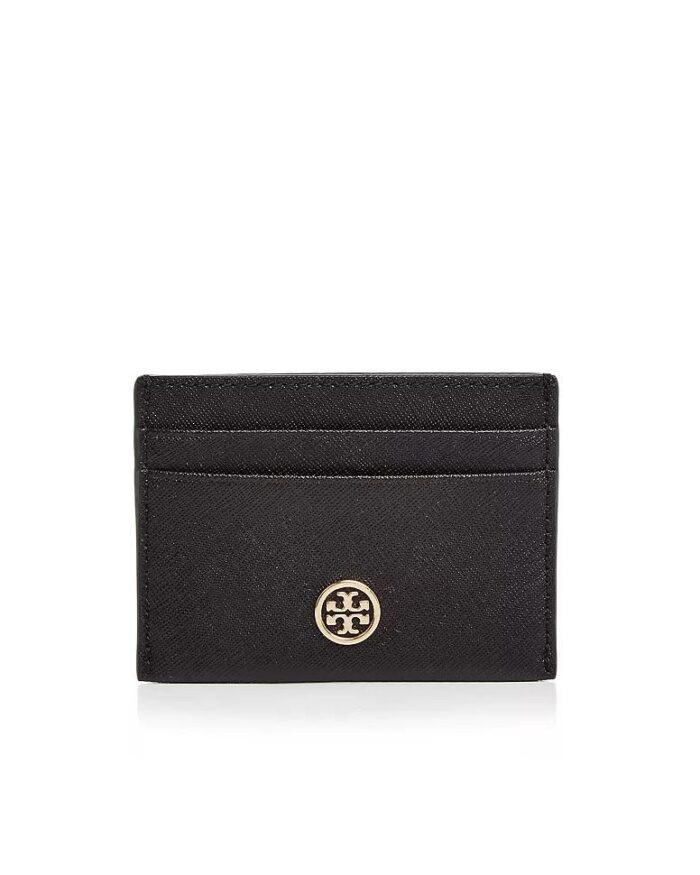 Tory Burch Robinson Leather Card Case