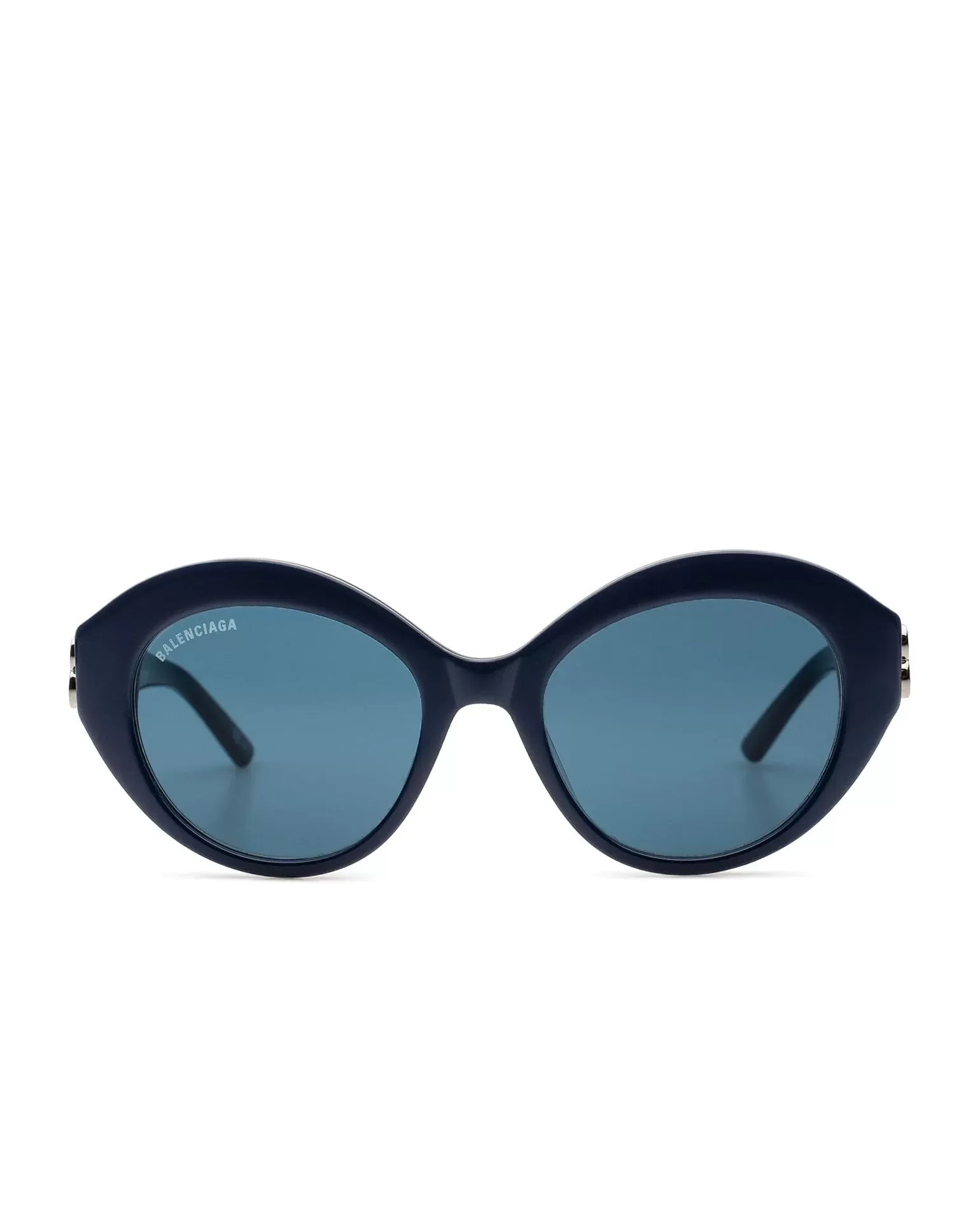 Balenciaga BB0133 S-004 Blue/Silver Sunglasses