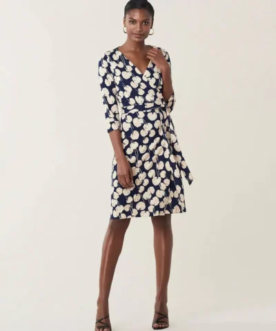 DVF New Julian Two Silk-Jersey Wrap Dress