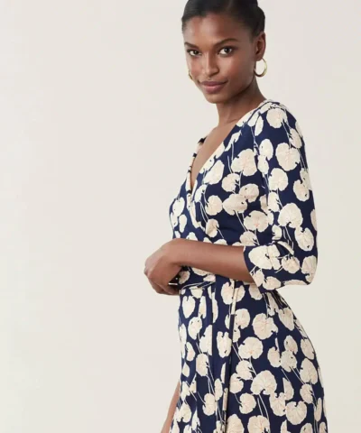 DVF New Julian Two Silk-Jersey Wrap Dress