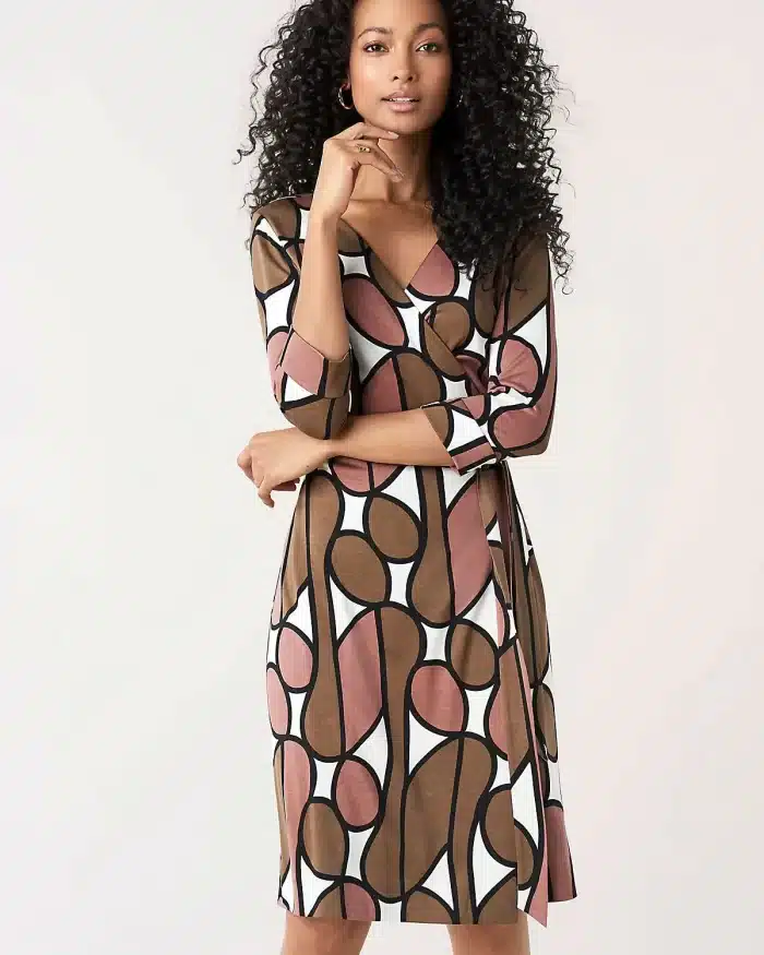 DVF New Julian Two Silk-Jersey Wrap Dress