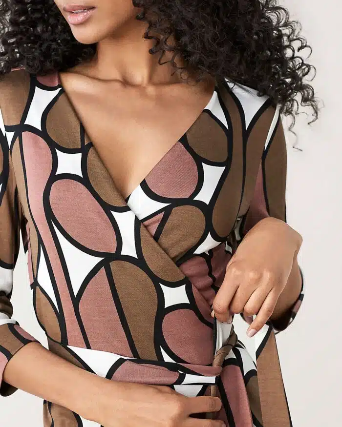 DVF New Julian Two Silk-Jersey Wrap Dress