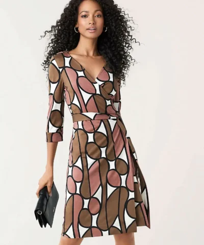 DVF New Julian Two Silk-Jersey Wrap Dress