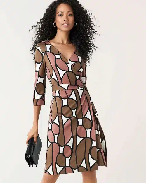 DVF New Julian Two Silk-Jersey Wrap Dress