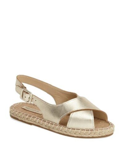 Pour la Victoire  Olivia Leather Espadrille Sandal