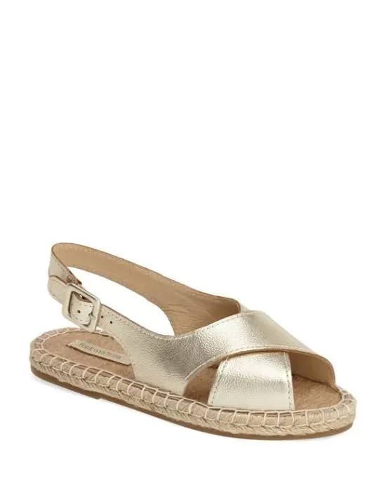 Pour la Victoire  Olivia Leather Espadrille Sandal