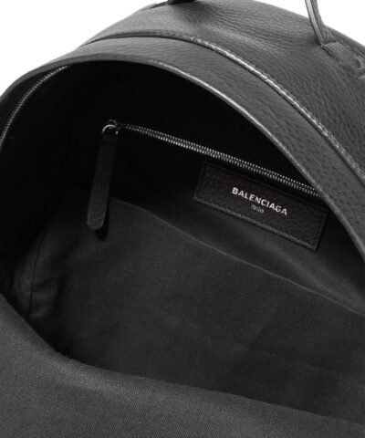 Balenciaga printed textured-leather backpack