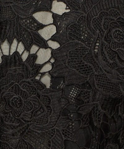 Lela Rose Guipure Floral Lace Topper