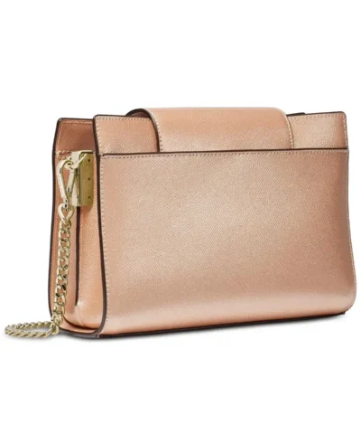 MICHAEL Michael Kors Crossgrain Leather Crossbody Clutch