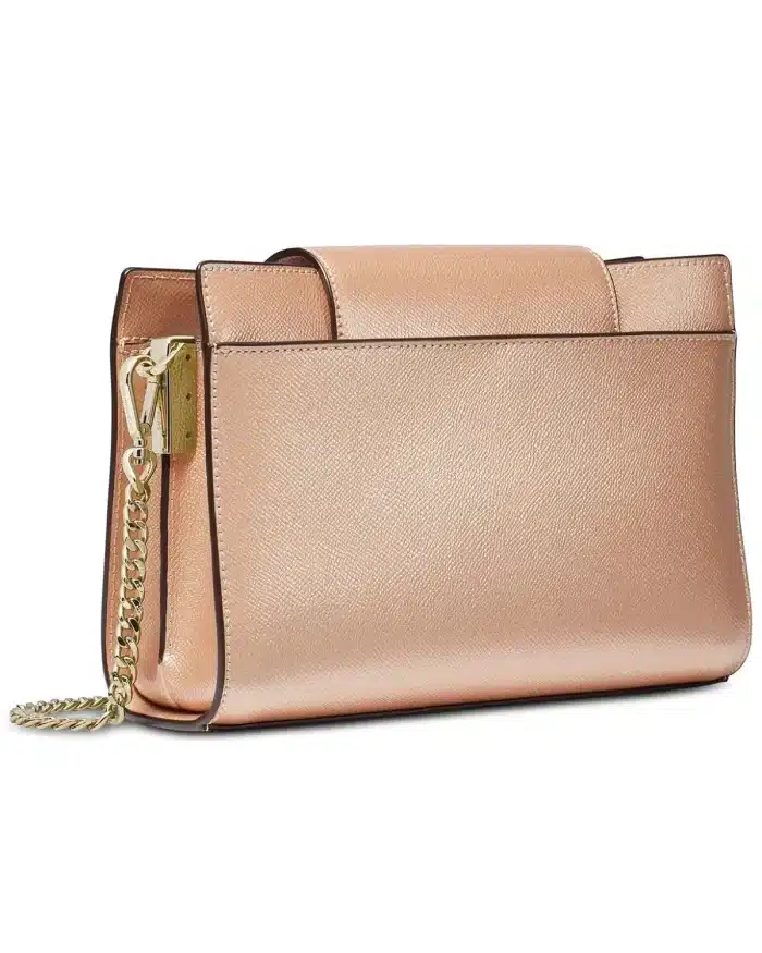 MICHAEL Michael Kors Crossgrain Leather Crossbody Clutch