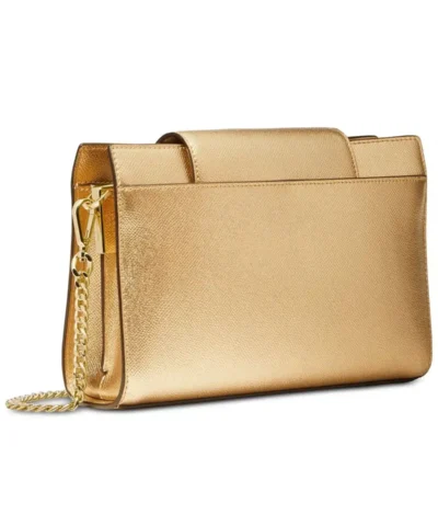 MICHAEL Michael Kors Crossgrain Leather Crossbody Clutch