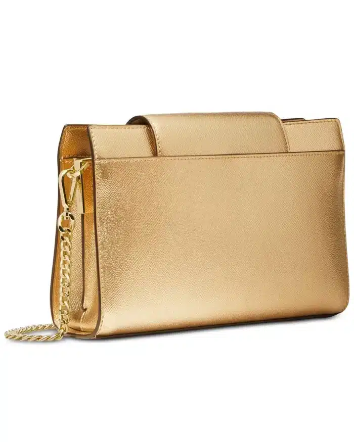 MICHAEL Michael Kors Crossgrain Leather Crossbody Clutch