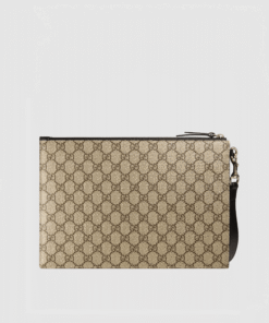Gucci GG Bestiary Pouch With Tiger
