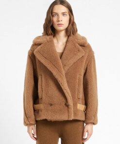 Max Mara Kiota Camel Hair And Silk Jacket