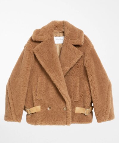 Max Mara Kiota Camel Hair And Silk Jacket