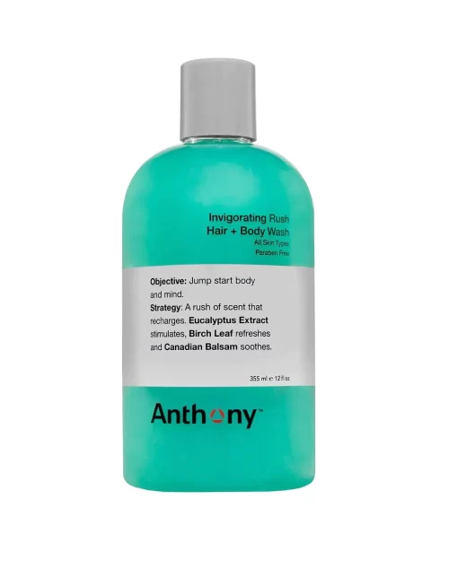 Anthony Invigorating Rush Hair and Body Wash