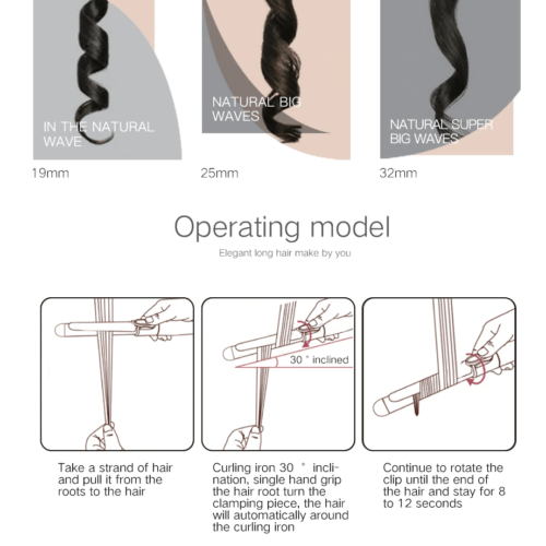 Aofeilei Electric Professional Ceramic Hair Curler