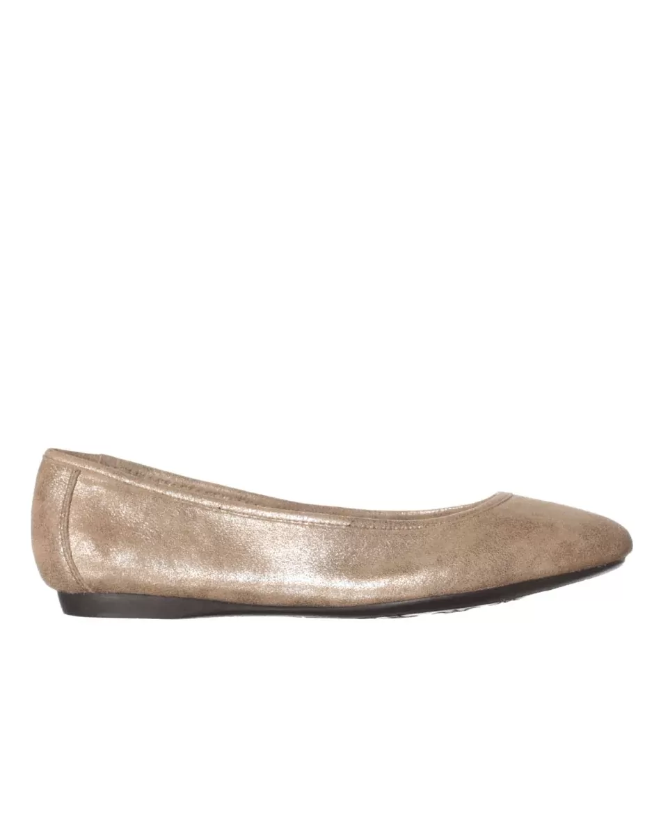 Johnston & Murphy Women's Metallic Marcie Ballet Flat