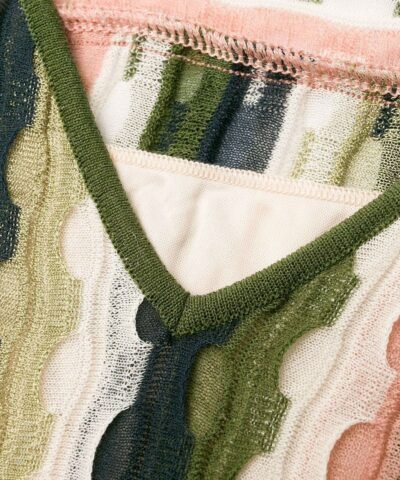 M Missoni Long-Sleeve Mini Dress