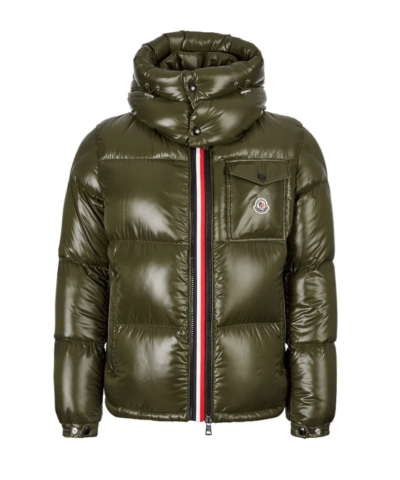 Moncler Military Green Down Montbeliard Jacket
