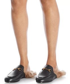 Gucci Women's Princetown Apron Toe Mules