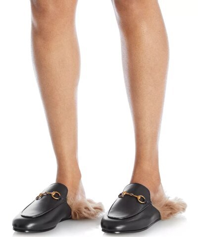 Gucci Women's Princetown Apron Toe Mules