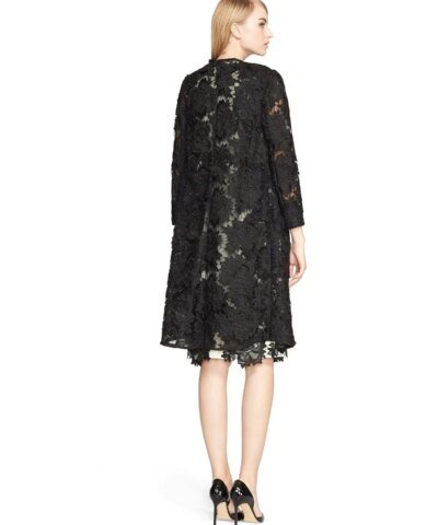 Lela Rose Guipure Floral Lace Topper