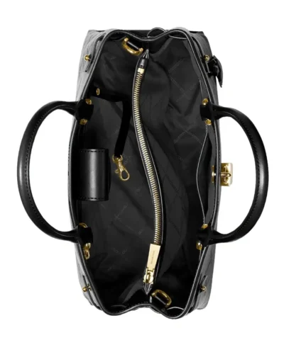 MICHAEL Michael Kors Gramercy Chain Embossed Leather Satchel