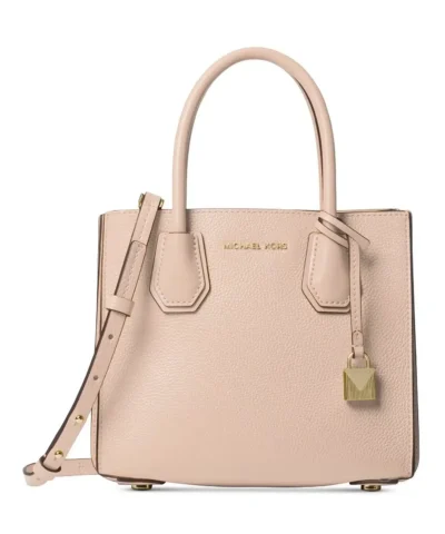 MICHAEL Michael Kors Mercer Pebble Leather Accordion Crossbody