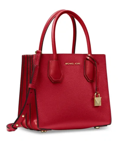 MICHAEL Michael Kors Mercer Pebble Leather Accordion Crossbody