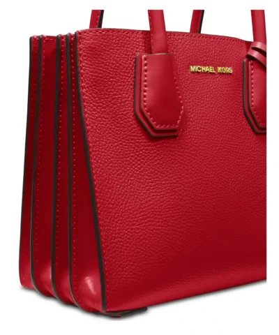 MICHAEL Michael Kors Mercer Pebble Leather Accordion Crossbody