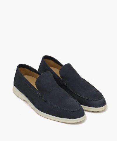 Loro Piana Summer Walk Suede Loafers