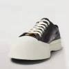 Marni Pablo Sneaker In Black Nappa Leather