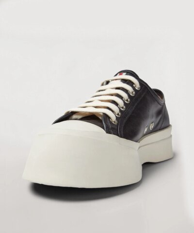 Marni Pablo Sneaker In Black Nappa Leather