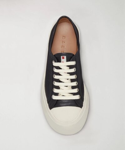 Marni Pablo Sneaker In Black Nappa Leather