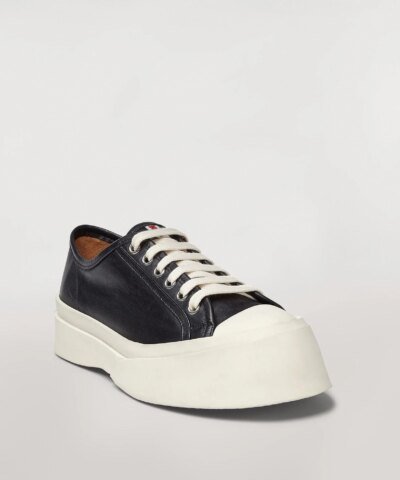 Marni Pablo Sneaker In Black Nappa Leather