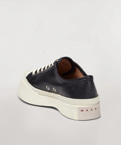 Marni Pablo Sneaker In Black Nappa Leather