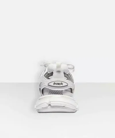 Balenciaga Women's Track Trainers Track in White Mesh and Nylon
