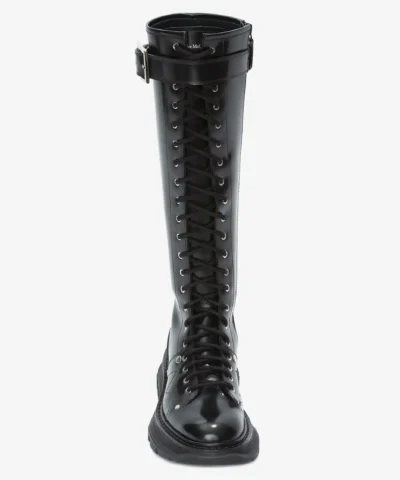 Alexander Mcqueen Tread Lace Up Boot