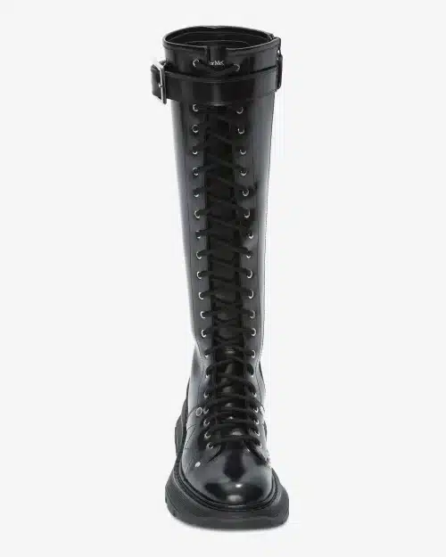 Alexander Mcqueen Tread Lace Up Boot