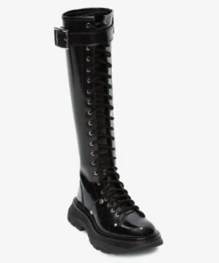 Alexander Mcqueen Tread Lace Up Boot