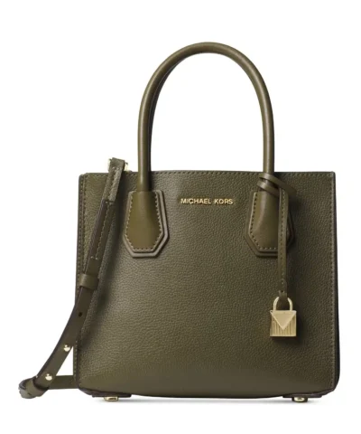 MICHAEL Michael Kors Mercer Pebble Leather Accordion Crossbody