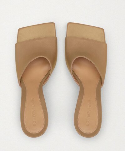 Bottega Veneta Square-Toe Open Mules