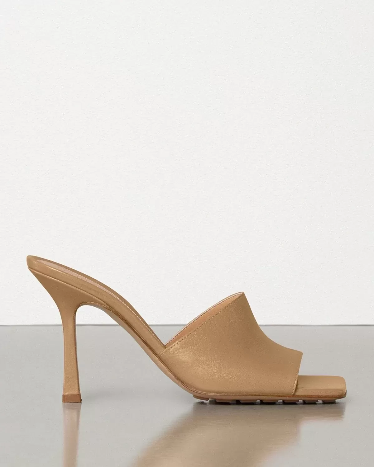 Bottega Veneta Square-Toe Open Mules